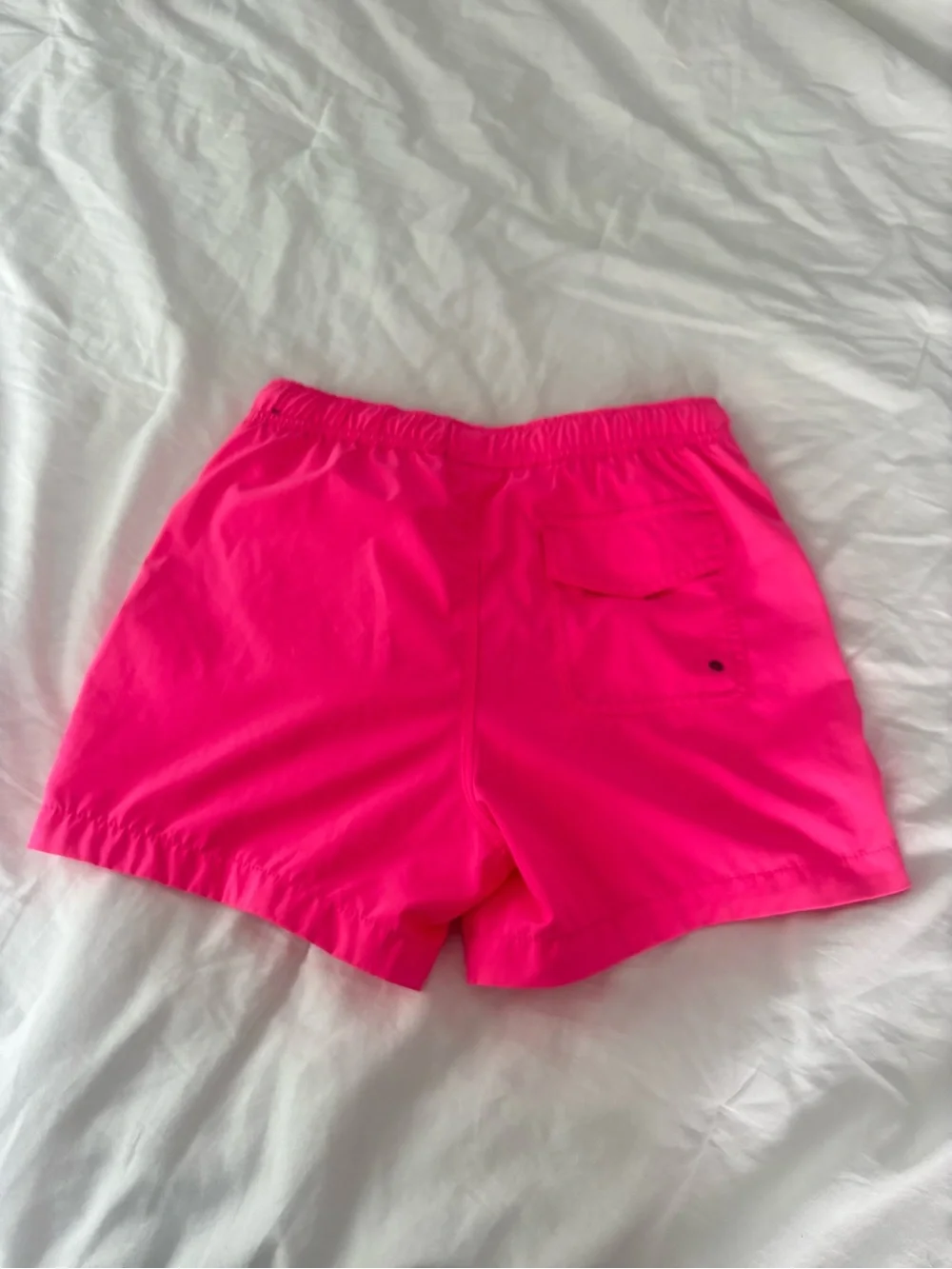 Abercrombie & Fitch Hot Pink Men's Swim Shorts with Drawstring